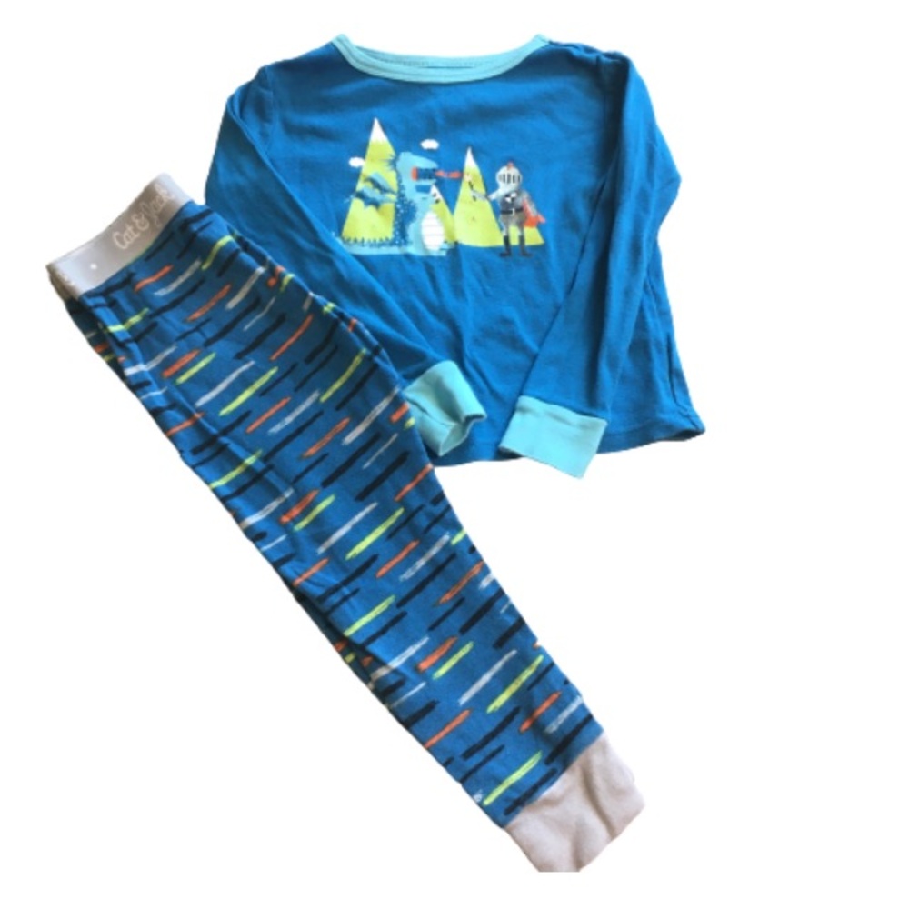 Cat & Jack Dragon Pajamas - Picture 1 of 4